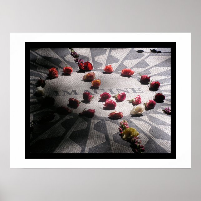Imagine Mosaic Central Park Poster (Framsidan)