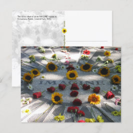 IMAGINE Mosaic, Strawberry Fält, NY - H Vykort