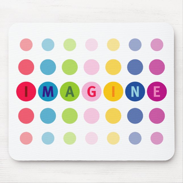 ’Imagine’ Mousepad Musmatta (Framsidan)