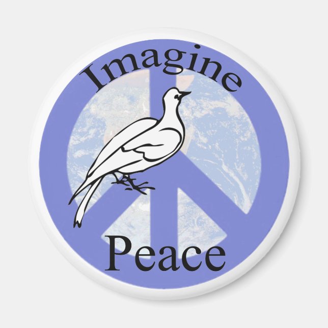 Imagine Peace Magnet (Framsidan)