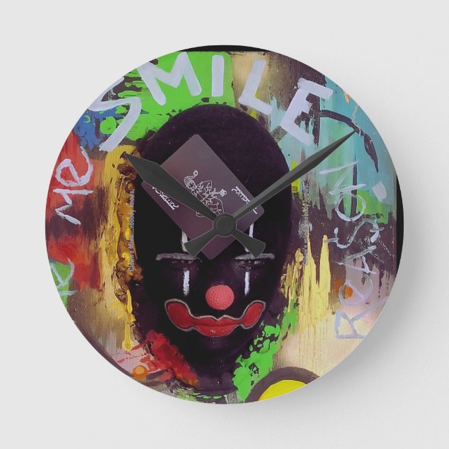 Imagine Rund Klocka (Framsida)