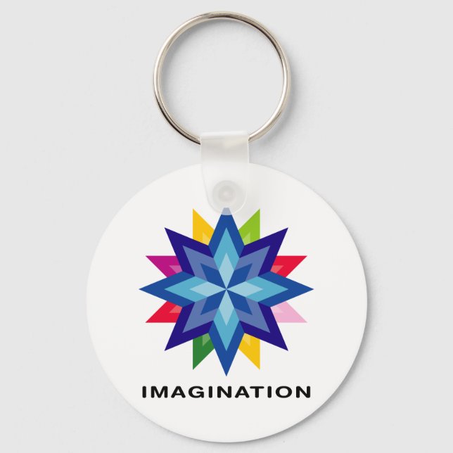 Imagine Star Nyckelring (Framsida)