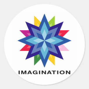 Imagine Star Runt Klistermärke