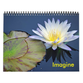 Imagine Vatten Lilies Calendar Kalender
