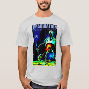 IMAGINERING: Science fiction Pulp Tecknad T Shirt