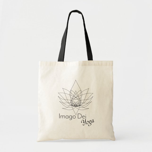 Imago Dei Yoga Swag! Tygkasse (Framsidan)