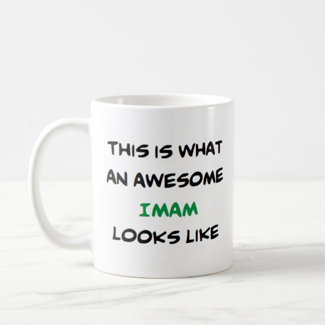 imam, fantastisk kaffemugg (Vänster)