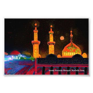 Imam Hussain Mosque, Karbala, Irak om Poster