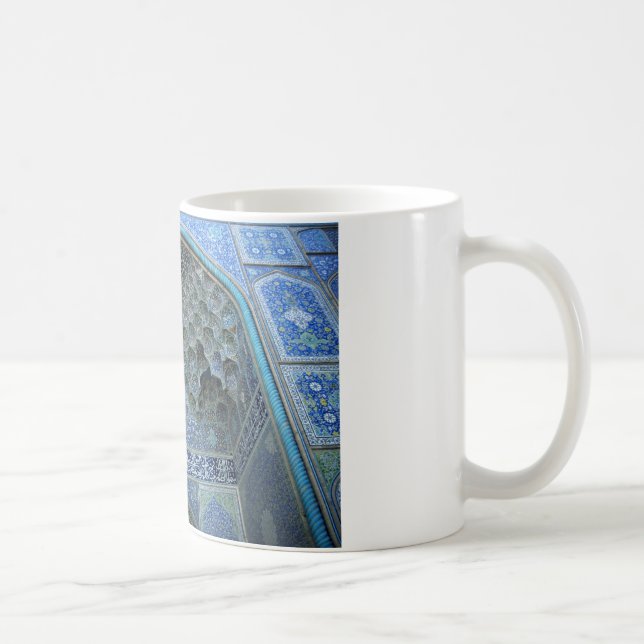 Imam Khomeini Mosque, Isfahan, Iran Kaffemugg (Höger)
