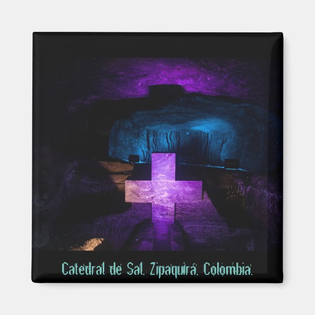 Imán, Catedral de Sal, Zipaquirá, Colombia. Magnet (Framsidan)