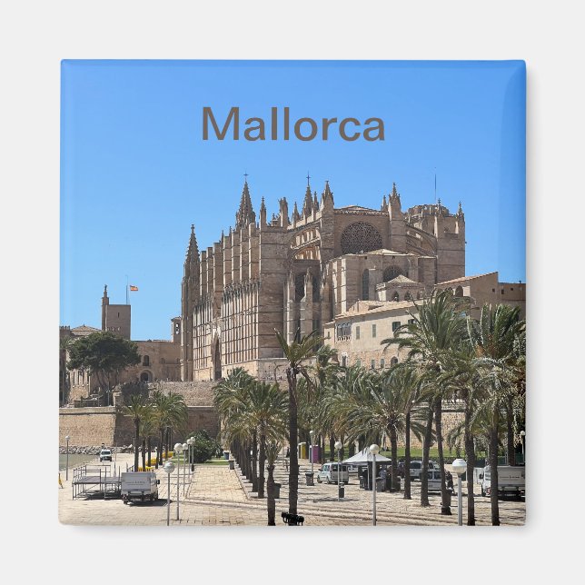 imán catedral Palma de Mallorca Magnet (Framsidan)