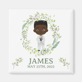 Imán cuadrado Primera Comunión JAMES Magnet