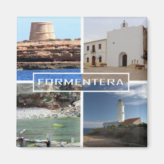imán de Formentera en las Islas Baleares Magnet