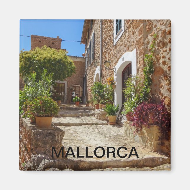imán de Fornalutx en la isla de Mallorca Magnet (Framsidan)