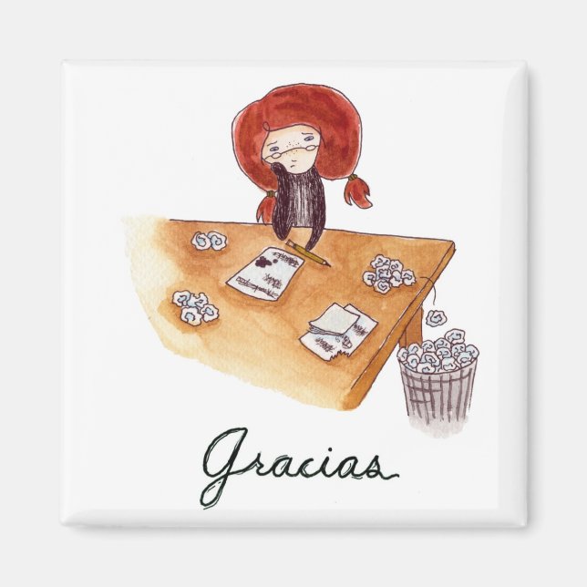 Íman de Gracias Magnet (Framsidan)