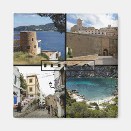 imán de la isla de Ibiza en las Islas Baleares Magnet