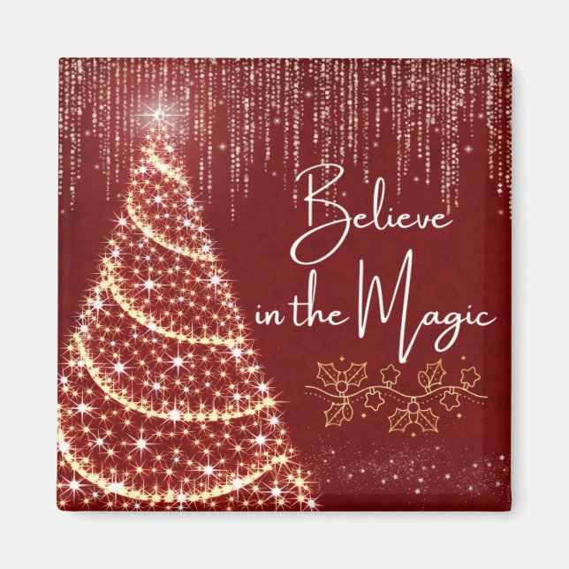 Imán de Refrigerador 'Believe in the Magic' Magnet (Framsidan)