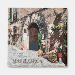 imán de Valldemossa en la isla de Mallorca Magnet