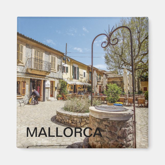 imán de Valldemossa en la isla de Mallorca Magnet (Framsidan)