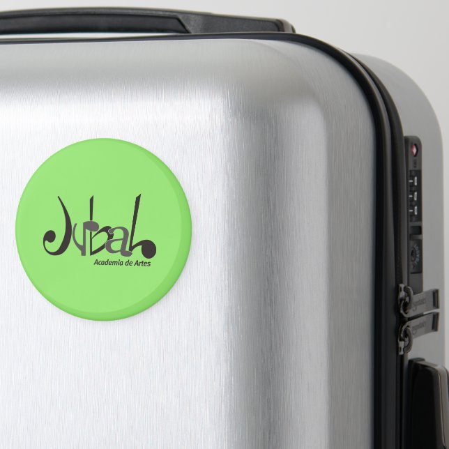 Imán Decorativo con Logo – Jubal Academia de Artes Magnet (In Situ (Luggage))