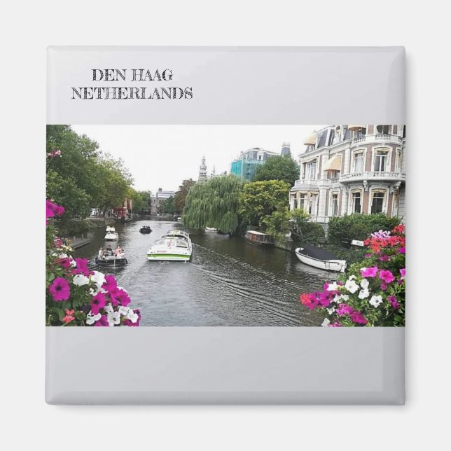 Iman Den Haag ( Haia) NETHERLANDS  Magnet (Framsidan)