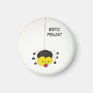 Iman "estic penjat". magnet