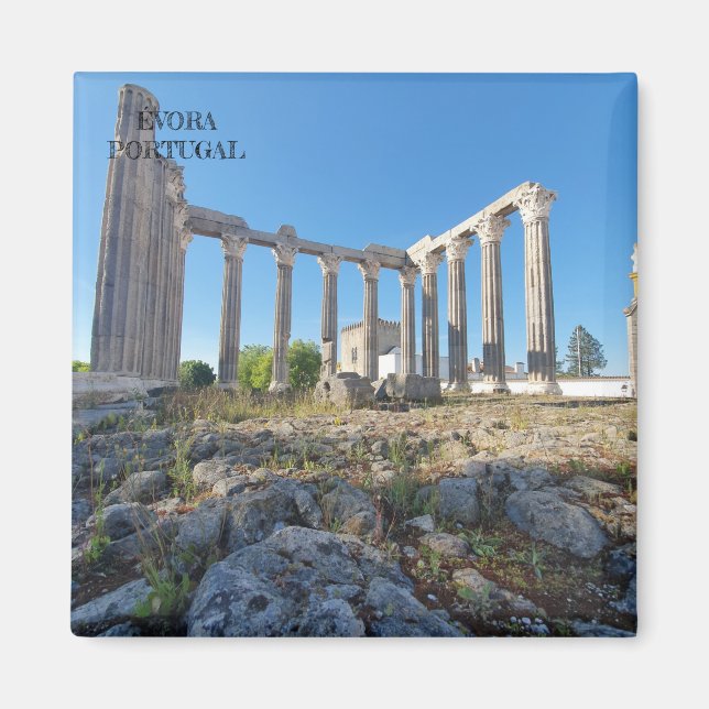 Íman Évora Portugal Magnet (Framsidan)