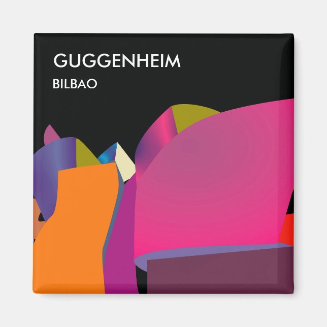 Imán Guggenheim Bilbao Magnet (Framsidan)