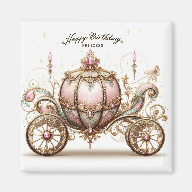 Imán Happy Birthday  Magnet (Framsidan)