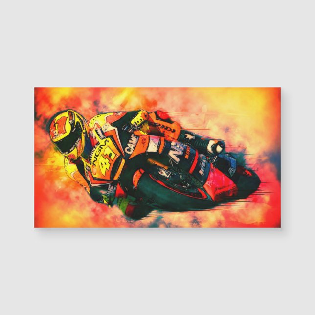 Imán moto gp (Framsida)