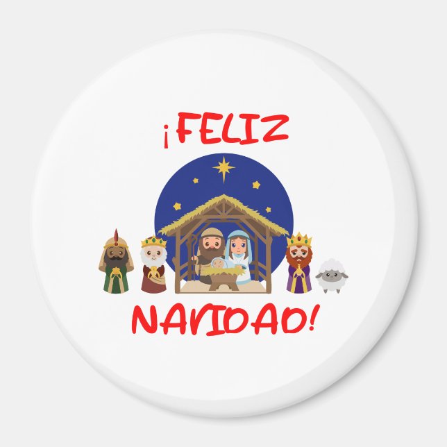 Imán navideño magnet (Framsidan)