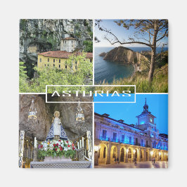 imán Principado de Asturias en España Magnet