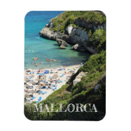 imán rectangular Calas de Mallorca - Majorca Magnet
