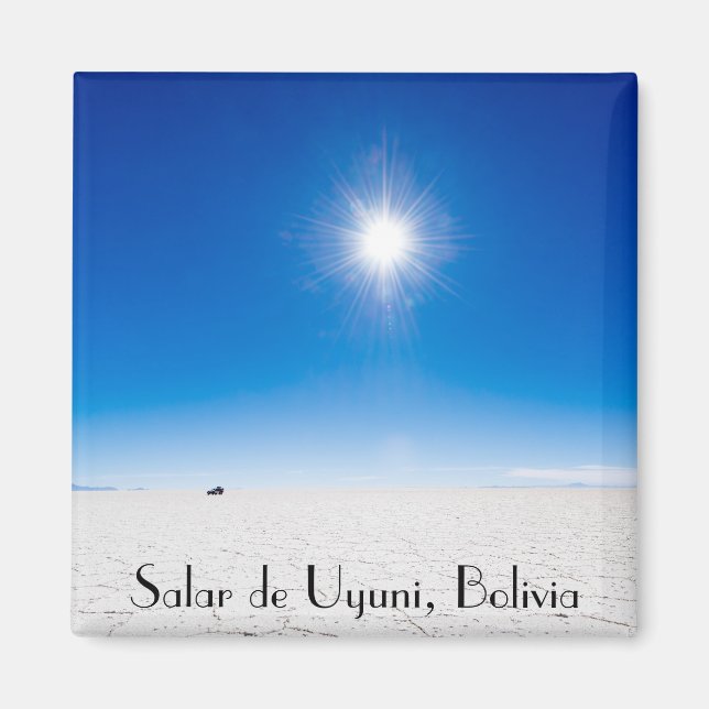 Imán, Salar de Uyuni, Bolivia Magnet (Framsidan)