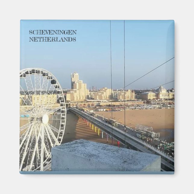 Íman SCHEVENINGEN NEDERLÄNDERNA Magnet (Framsidan)