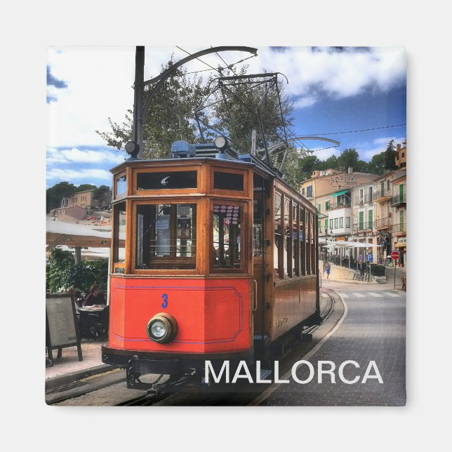 imán tren de Soller, en la isla de Mallorca Magnet (Framsidan)