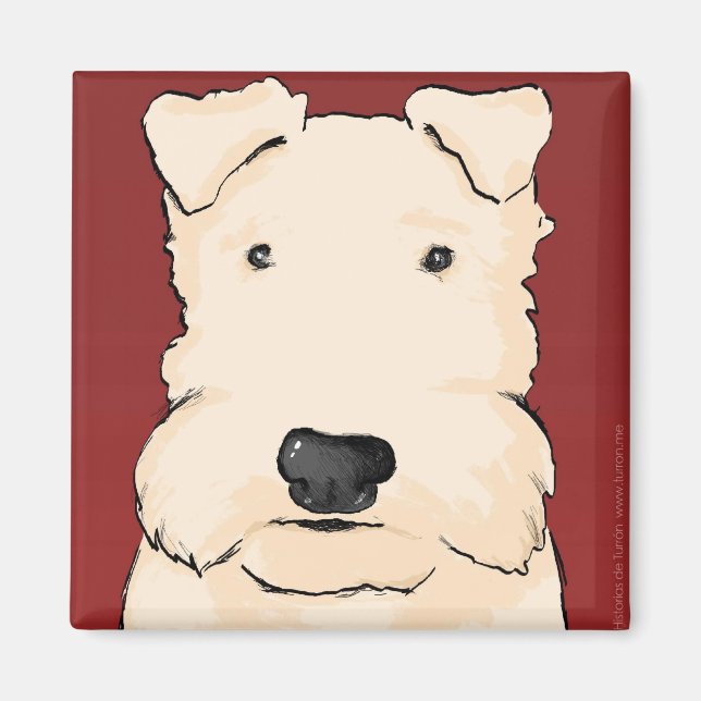 Imán Turrón granate Magnet (Framsidan)