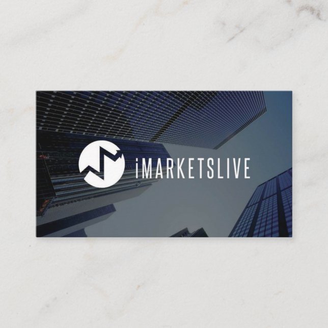 iMarketsLive Business Card1 Visitkort (Framsida)