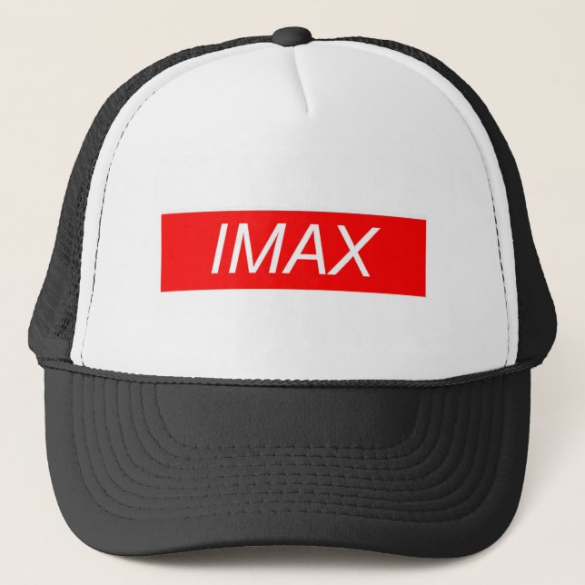 IMax boxas skjortan för logotyp t Keps (Framsida)