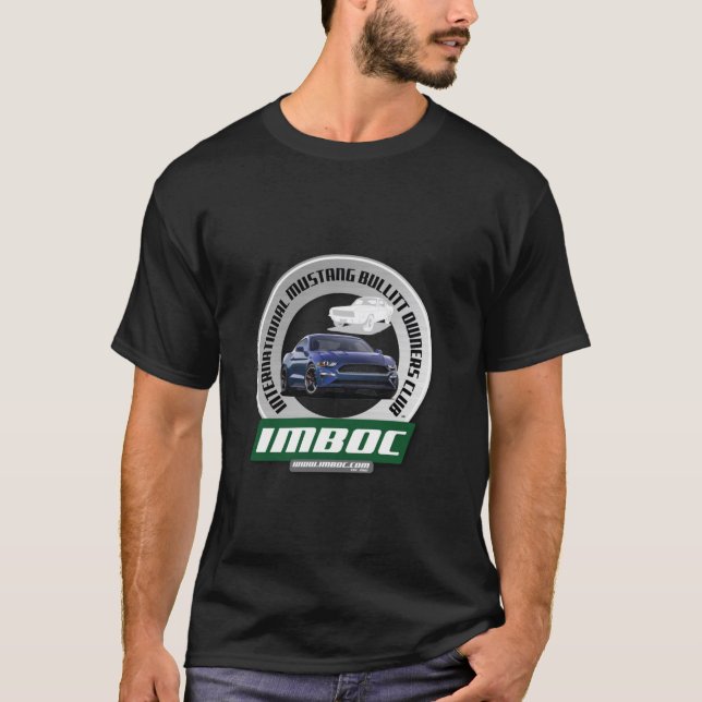 IMBOC '19 Kona Blue (Manar) - Black T-Shirt (Framsida)
