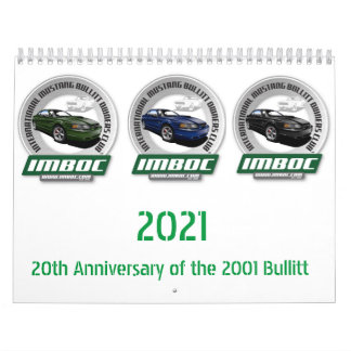 IMBOC 2021 01 Bullitt 20:e årsdagen Kalender