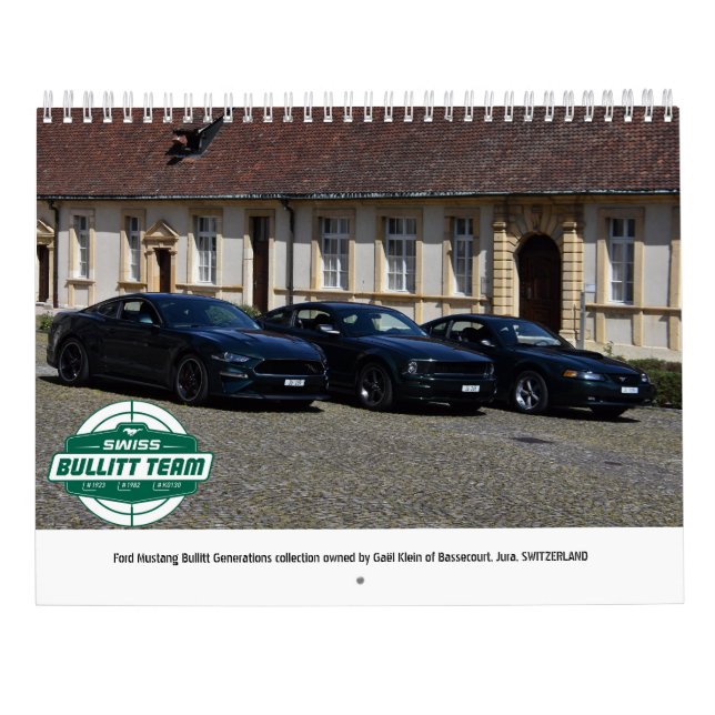 IMBOC 2023 Calendar - Swiss Bullitt Team Edition Kalender (Baksida)