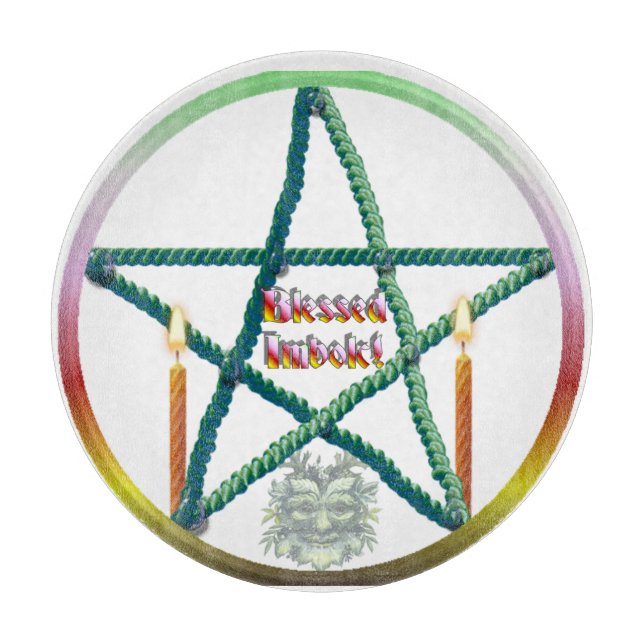 Imbolc Pentacle (Framsidan)