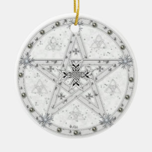 Imbolc prydnad julgransprydnad keramik