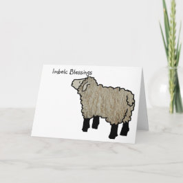 Imbolc välsignelser helgkort