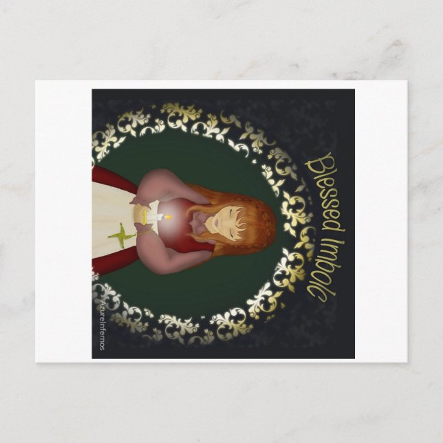 Imbolc Vykort (Framsida)