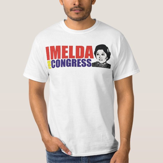 imelda för kongress t-shirt (Framsida)