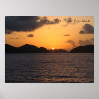 IMG_1601, St. Thomas, Jungfruöarna Poster