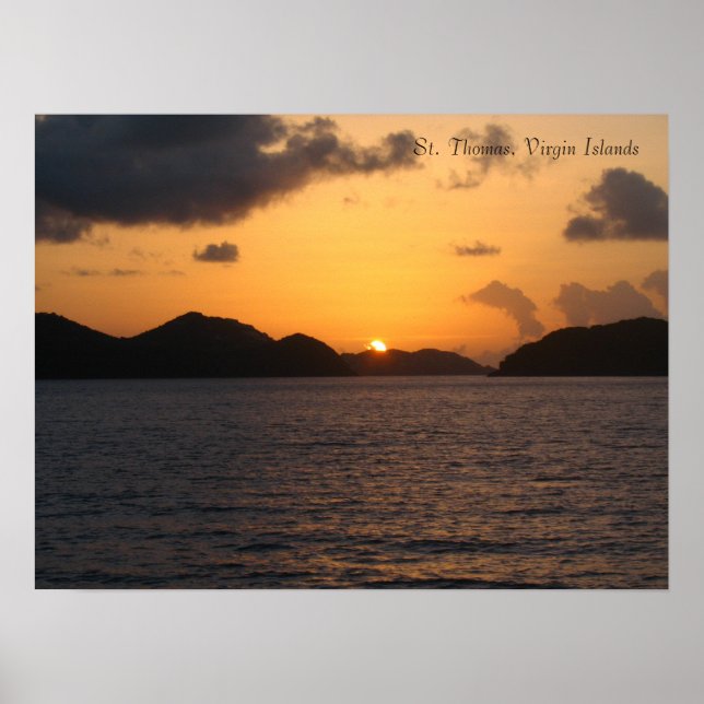 IMG_1601, St. Thomas, Jungfruöarna Poster (Framsidan)