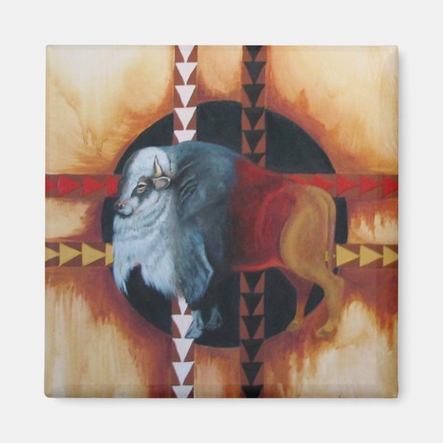 IMG_2593white buffalo Magnet (Framsidan)